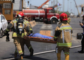 برگزاری موفقیت آمیز مانور مشترک امداد، نجات و اطفاء حریق پایانه‌های نفتی در بندر بوشهر