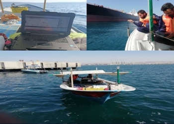 انجام عملیات هیدروگرافی یکپارچه زمانی در محدوده تحت پوشش اداره کل بنادر و دریانوردی سیستان و بلوچستان