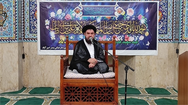 محمدعلی موسی پور ، مدیرکل بنادر و دریانوردی امیرآباد ، حجت‌الاسلام عربعلی جباری ، امام شهرستان بهشهر ، جشن عید غدیر ، دهه امامت و ولایت