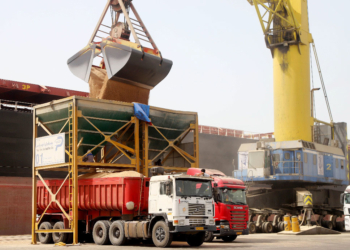 تخلیه 119 هزار تن گندم در بندر شهید رجایی