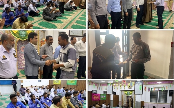 جشن عید غدیر خم در بنادر و دریانوردی غرب استان هرمزگان برگزار شد