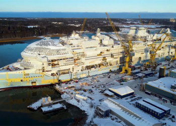 لوکس ترین کشتی تفریحی جهان که تجملات آن چشم ها را خیره می کند