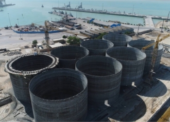 پیشرفت 50 درصدی احداث بزرگترین  پایانه مکانیزه غلات کشور  در مجتمع بندری امام خمینی(ره)