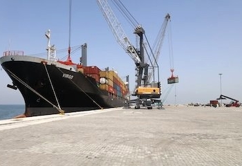 ترانزیت کالا از بندر چابهار ١٦٥ درصد رشد پیدا کرد
