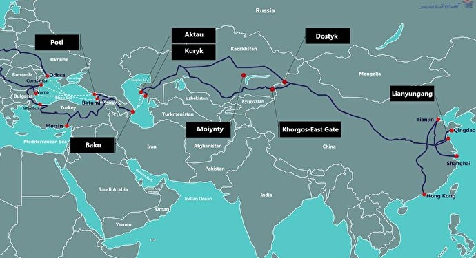 سرمایه گذاری قزاقستان در بندر پوتی گرجستان برای تقویت عملکرد کریدور میانی