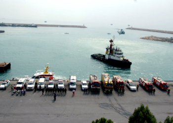 زمان ماندگاری کالا در بندر لنگه به کمتر از پنج روز رسید