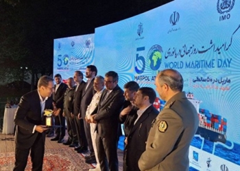 مانا رسانه نمونه دریایی کشور شد