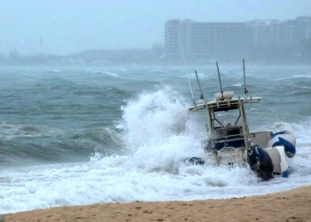 وضعیت زرد هواشناسی در خلیج فارس، تنگه هرمز و دریای عمان