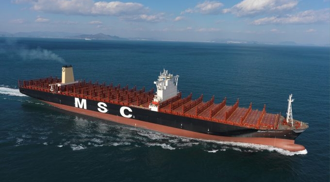 MSC بیشترین تعداد کشتی‌های نئوپاناماکس را در سال ۲۰۲۳ تحویل گرفت