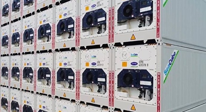 راه اندازی خط کانتینری یخچالی دیجیتالی توسط هند