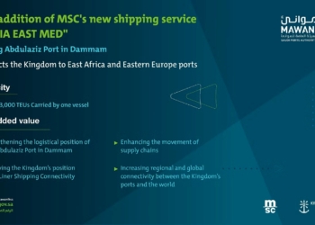 سرویس جدید خط کشتیرانی مدیترانه برای توسعه حمل و نقل کانتینریِ بندر دمام