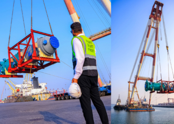 محموله‌ های فوق سنگین وارداتی در بندر شهید رجایی تخلیه شد