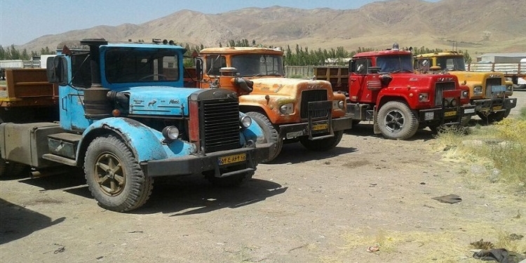 کامیون‌ها به مرز فرسودگی شدید رسیدند
