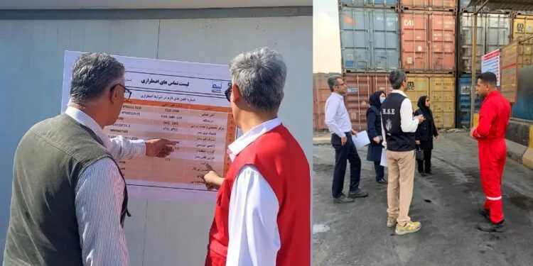 آغاز طرح ممیزی شاخص های عملکردی مرکز HSE پیمانکاران بندر شهید رجایی