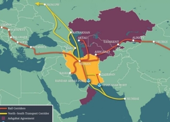 نقش کریدور شمال-جنوب در همگرایی باکو-تهران-دهلی