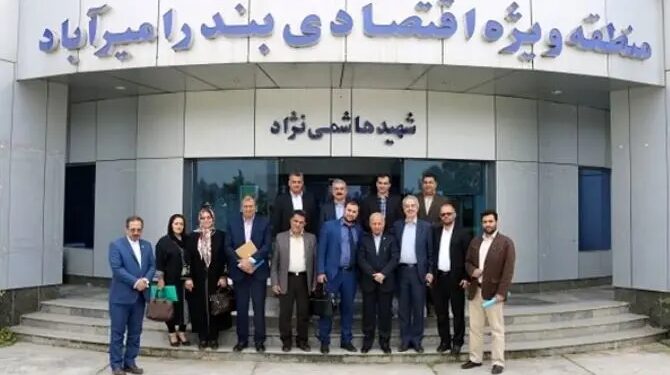 بازدید روس ها از بندر امیرآباد؛ آمادگی تجار خارجی برای سرمایه گذاری در مازندران