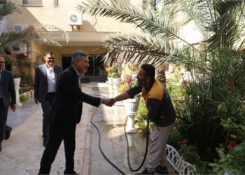 دیدار عیدانه مدیرکل بندر و دریانوردی خرمشهر با کارکنان بندر خرمشهر