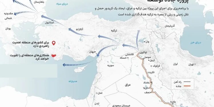 سه گام بغداد تا تکمیل پروژه راه توسعه؛ کریدوری برای اتصال خلیج فارس به اروپا!