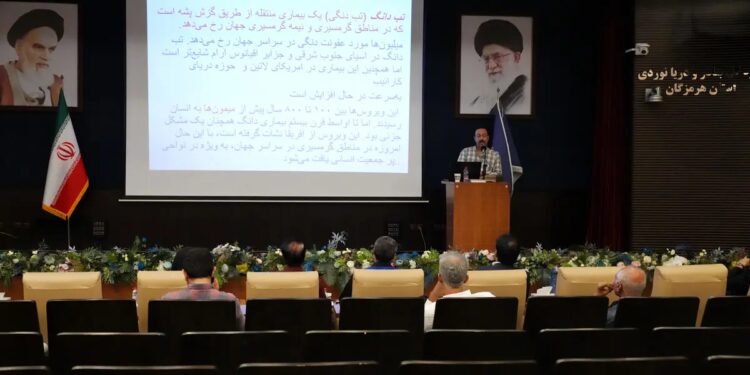برگزاری دوره آموزشی تب دِنگی در اداره کل بنادر هرمزگان
