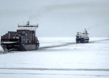 اعتراض آمریکا به همکاری روسیه و چین در قطب شمال