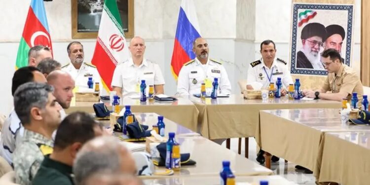 برگزاری نشست توجیهی رزمایش امداد، نجات و امنیت دریایی ۲۰۲۴ خزر