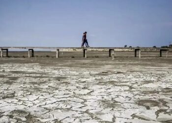 تالاب میانکاله خشک شد!