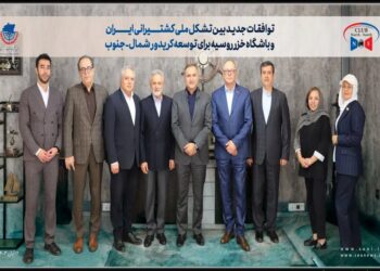 توافقات جدید بین تشکل ملی کشتیرانی ایران و باشگاه خزر روسیه برای توسعه کریدور شمال جنوب