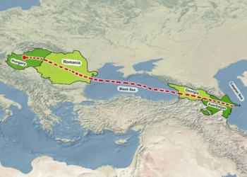گسترش کریدور دریای خزر-دریای سیاه