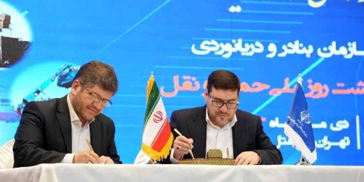 تفاهم نامه همکاری سازمان بنادر و دریانوردی و راه آهن امضا شد/ افزایش سهم حمل و نقل ریلی در دستور کار