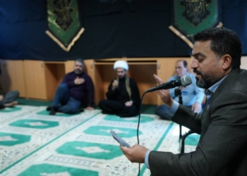 مراسم سوگواری شهادت حضرت زهرا (س) در بنادر آبادان