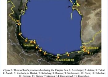 علل کاهش سطح تراز دریای خزر