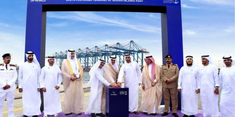 افتتاح پایانه مدرن ۸۰۰ میلیون دلاری DP World در بندر جده