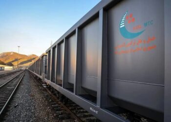 ثبت رکورد حمل ریلی ۱۵۳ هزار تن کالای گروه کشتیرانی در اسفندماه