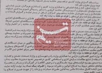 دستور تدوین الگوی جدید ساختاری و مدیریتی بنادر