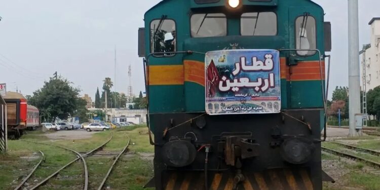 راه اندازی قطارهای فوق العاده برای دسترسی زائران به خرمشهر و شلمچه