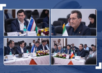 نشست مشترک وزیر حمل‌ونقل ازبکستان و مدیرعامل سازمان بنادر و دریانوردی برگزار شد