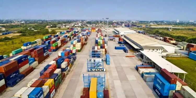 ارزان سازی تحویل بار در بنادر خشک
