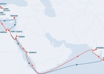 راه اندازی خط کشتیرانی جدید بین هند، مصر و ترکیه