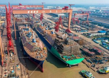 راهبرد آمریکا در برابر برتری کشتی‌ سازی چین