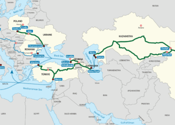 کریدور میانی، تلفیق تجارت و ژئوپلیتیک