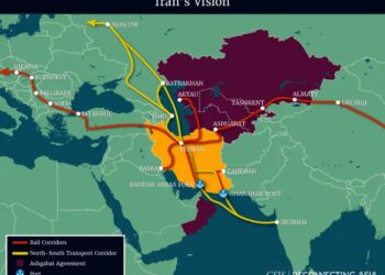 ایران مسیر حمل و نقل روسیه به هند و چین را تسهیل می کند