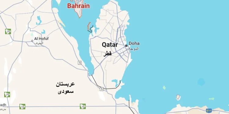 خط کشتیرانی قطر بحرین