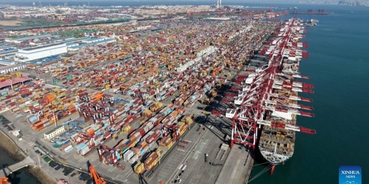 افتتاح ترمینال مشترک کانتینری چین و خط کشتیرانی MSC