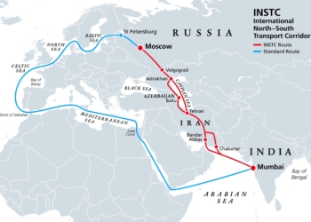 افزایش روزافزون اهمیت کریدور شمال-جنوب برای دهلی