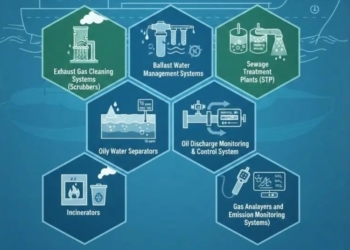 ۷ سیستم حفاظت از محیط‌زیست دریایی در کشتی‌ها