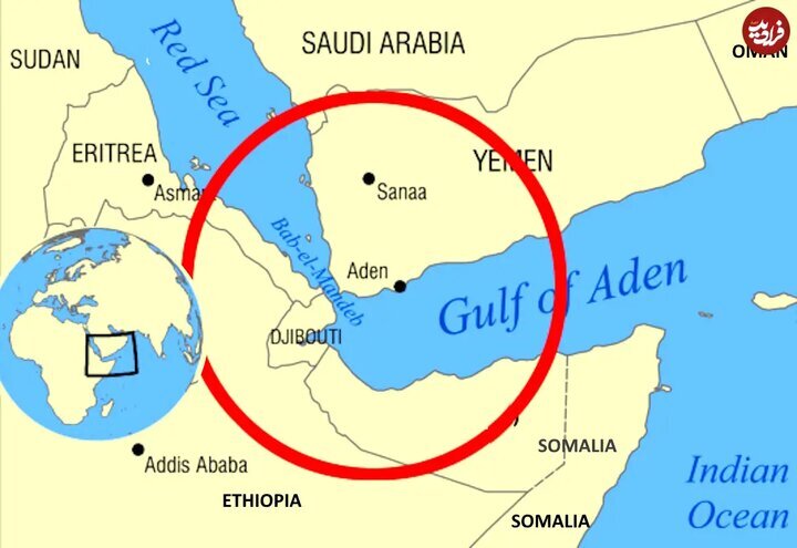 تنگه باب المندب کجاست و چه اهمیتی دارد؟ تنگه باب المندب کجاست و چه اهمیتی دارد؟