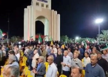 اجتماع باشکوه مردم انقلابی آبدان