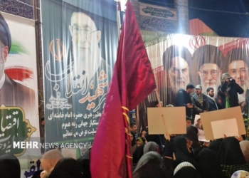 خروش حماسی مردم مشگین شهر